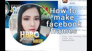 How to make facebook frame