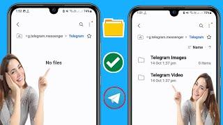 Cara Memperbaiki File & Media yang Diunduh Telegram Tidak Tampil || File Unduhan Telegram hilang