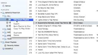 Using iTunes Smart Playlists For Serato/Traktor/Digital DJing