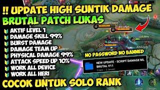 100% WORK ‼️ ENEMY BOT ONE HIT - SCRIPT DAMAGE ML ALL HERO TERBARU WORK IN RANKED | MOBILE LEGENDS