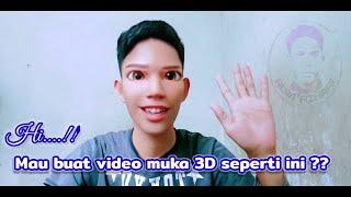 MEMBUAT VIDEO WAJAH MENJADI KARTUN 3D