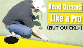 How To Read The Greens Like A Pro  (Takes less than 1 min)