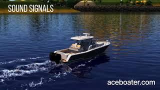 Sound signals between boats