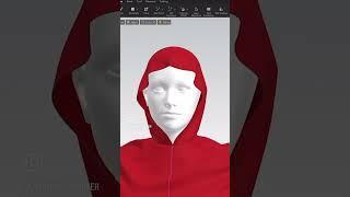 Time-Lapse of digital clothing #redshift3d #3dartist #digitalfashion #c4d