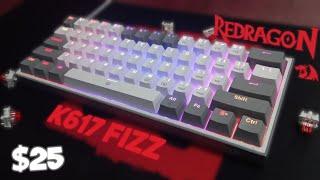 Unboxing my First Mechanical Keyboard ~ Redragon K617 Fizz + Bedwars/PvP Keyboard & Mouse Sounds