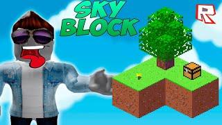 СКАЙ БЛОК В РОБЛОКСЕ?? НАЧАЛО. ӏ Sky Block ӏ Roblox