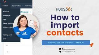 How to import contacts to HubSpot