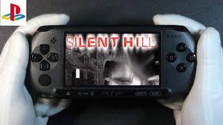 Silent Hill for Sony Playstation 1 on PSP Handheld Gameplay