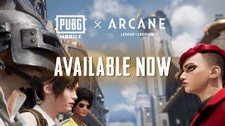 The PUBG MOBILE x Arcane Collaboration Begins!