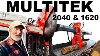 MULTITEK 2040 and 1620ss FIREWOOD PROCESSORS!!