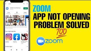 Zoom app not opening problem solved 2021 || how to fix zoom app not opening problem