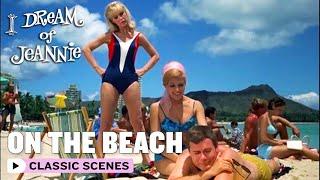 Jeannie Catches Tony Canoodling On The Beach | I Dream Of Jeannie