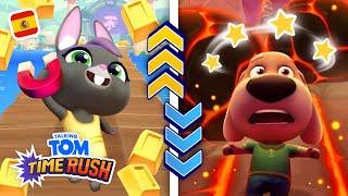 ¡Pro vs. Novato!  NUEVO JUEGO Talking Tom Time Rush