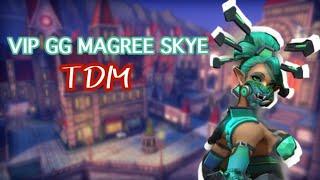 Paladins VIP GG Magree Skye TDM Victory ( TRIPLE KILL)