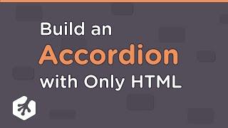 HTML-Only Accordion