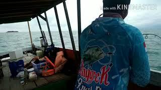 Fishing mania...!!! Detik detik kakap babon memberontak