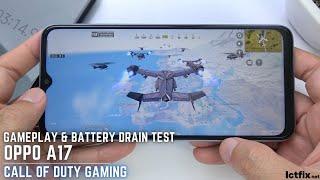 Oppo A17 Call of Duty Mobile Gaming test | Helio G35, 4GB RAM