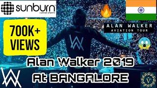 Alan Walker Live Performance in India (Bangalore) Sunburn - 2019 Aviation Tour