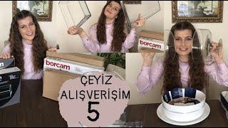 ÇEYİZ ALIŞVERİŞİM 5 ️| BORCAM| PAŞABAHÇE | LUMİNARC | ARYILDIZ #çeyizalışverişi #keşfet