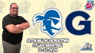 Seton Hall vs Georgetown 12/22/24 Free College Basketball Picks and Predictions  | NCAAB Pick