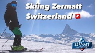 Zermatt Skiing Switzerland 2022