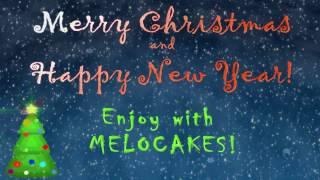 Romantic Music: Piano, Violin, Cello Music visualizer "MELOCAKES" - "Merry Christmas!"