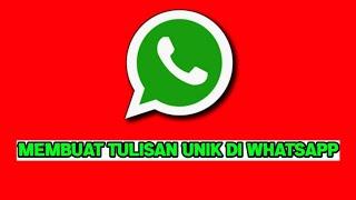 how to create unique posts on whatsapp without additional applications