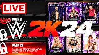 *WE NEED 2K25!* Playing MyFACTION: Weekly Towers & Live Events | WWE 2k24 MyFACTION