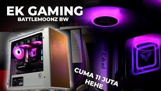 RAKITAN INI KAN YANG KALIAN TUNGGU - TUNGGU || RAKIT PC ENTERKOMPUTER BATTLEMOONZ BW || 11 JUTAAN