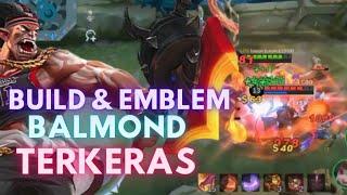 SAKIT DAN KERAS!! SET BUILD DAN EMBLEM BALMOND TERSAKIT DAN TERKERAS