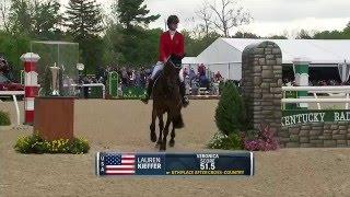 Lauren Kieffer & Veronica Show Jumping 2016 Rolex Kentucky Three-Day Event