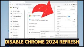 How to Disable Chrome Refresh 2023 UI (June 2024 Working Method)