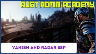 Umod Vanish and Admin Radar ESP Tutorial Rust Admin Academy