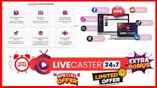 LiveCaster Review  Live Caster Review  [LiveCaster 24*7 Review]