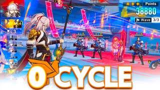 E0S0 JingYuan Clears NEW Pure Fiction in 0 Cycle!!! + MINI guide | 6 COST*