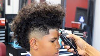 HAIRCUT TUTORIAL: BURST FADE/MOHAWK