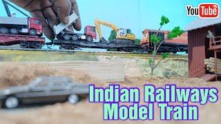 Indian Railways HO Scale Miniature Model Train | model trains | Indian train toy | train videos