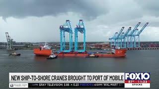 Port of Mobile gets 2 new cranes