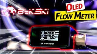 Bykski digital OLED Flow Meter Review B-TFC-CS-X