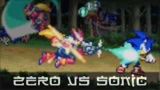 Zero Vs Sonic | Sprite Animation |