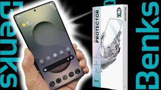 Benks Glass Warrior Screen Protector for S25 Ultra | Plus: Brand Name Case Tests