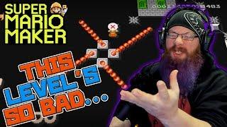 THIS LEVEL IS SO BAD! - Super Mario Maker - Super Expert with Oshikorosu