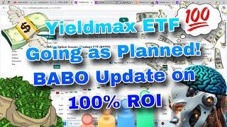 Yieldmax (BABO) INCOME Stock Update Up 25% YTD & Could Potentially Be 100% ROI High Yield ETF