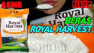 REVIEW‼️ MAKAN BERAS PREMIUM ROYAL HARVEST - RAW RICE EATING