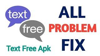 Textfree App All Problem Fix | Textfree Account Cannot Be Created On This Device