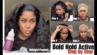 How to Properly Apply Bold Hold Active Lace Glue | Ft Dsoar Hair