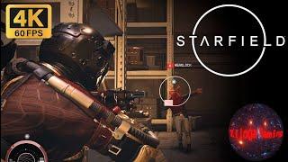 Starfield | Just Side Missions, grinding and planet exploration - no commentary | 4K | #starfield