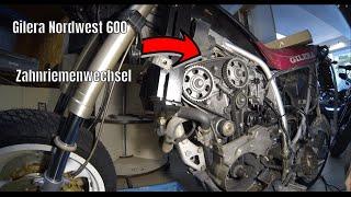 Gilera Nordwest 600 Zahnriemen wechsel || german || dkthefirst