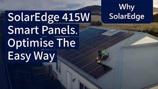 SolarEdge 415W Smart Panels I Optimise The Easy Way I Australia