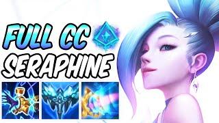 SERAPHINE MID PERMA STUN GLACIAL AUGMENT EVERFROST FULL AP | New Build & Runes | League of Legends